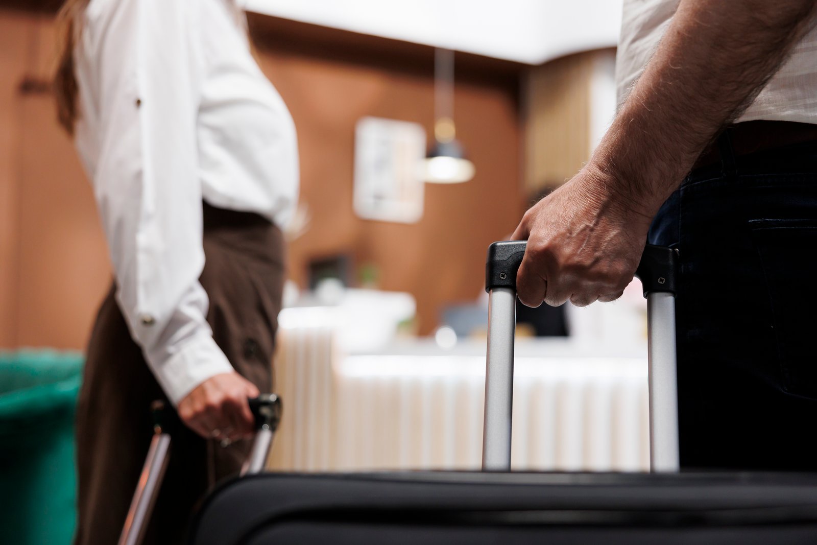 Guests with Suitcases